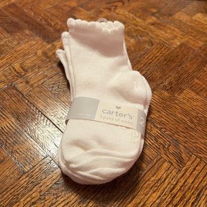 NWT’S Little Girls Brand New Carter Socks